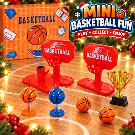 Basketball Advent Calendar 2026 24 Day Christmas Countdown Toy Gift Box Kids