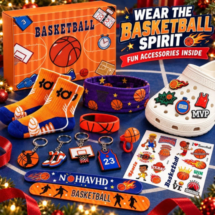 Basketball Advent Calendar 2026 24 Day Christmas Countdown Toy Gift Box Kids