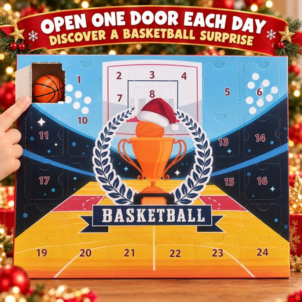 Basketball Advent Calendar 2026 24 Day Christmas Countdown Toy Gift Box Kids