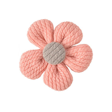 2 Pcs Pink Toddlers Hair Accessories Hairpins Girl Clips Bow Flowers