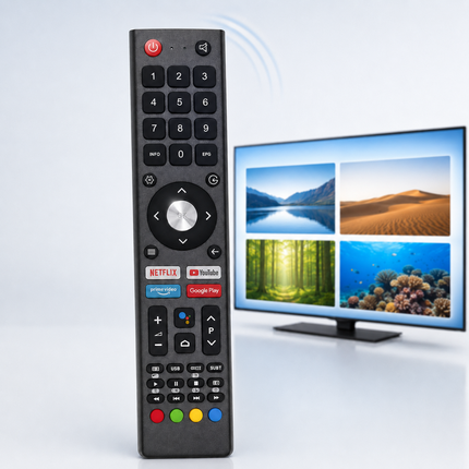 CHiQ TV Replacement Remote Control for Kogan JVC Smart TV Television