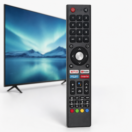 Kogan TV Replacement Remote Control Compatible with CHiQ JVC Smart TVs