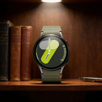 Green For Samsung Galaxy Watch 7 6 5 4 FE 40mm 44mm Sport Silicone Watch Band Strap Au