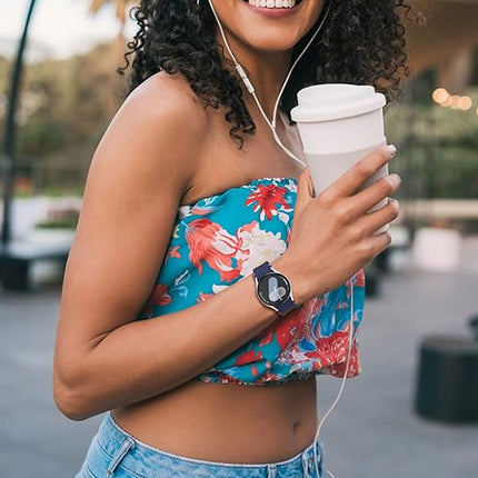 Samsung Galaxy Watch 7 4 5 6 Pro Classic 40 44 43 45 47 mm Silicone Replace Band Midnight Blue