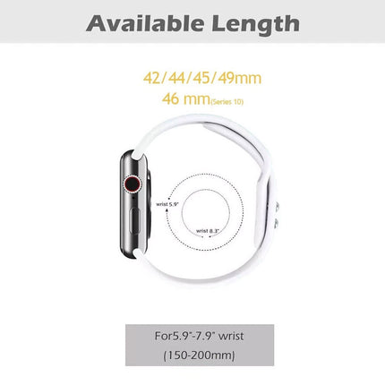 For Apple Watch Series 11 46mm SE 3 44mm Ultra 49mm IWatch Sports Band Strap