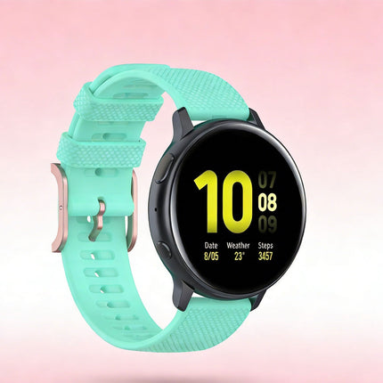 Samsung Galaxy Watch Replacement Band Dot Pattern Mint Green
