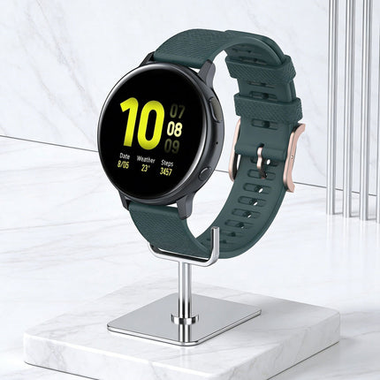 Samsung Galaxy Watch Replacement Band Dot Pattern Olive Green