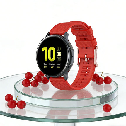 Samsung Galaxy Watch Replacement Band Dot Pattern Red