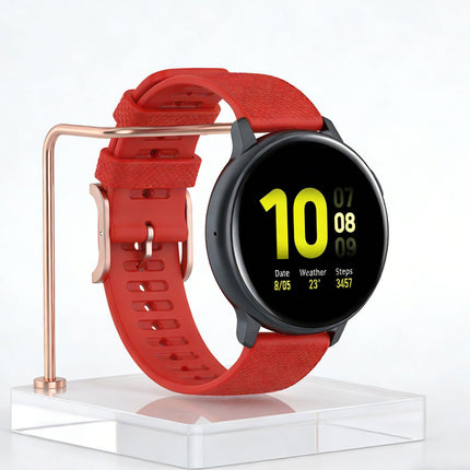 Samsung Galaxy Watch Replacement Band Dot Pattern Red