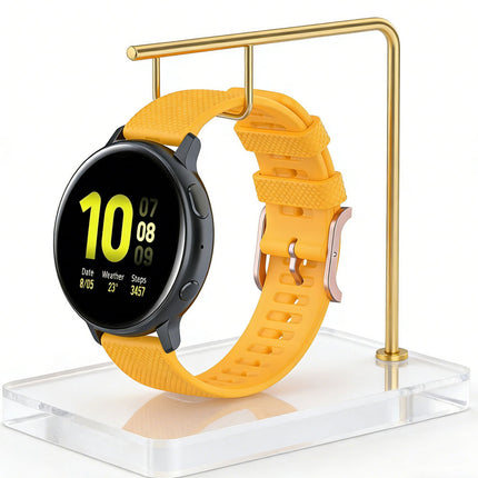 Samsung Galaxy Watch Replacement Band Dot Pattern Yellow