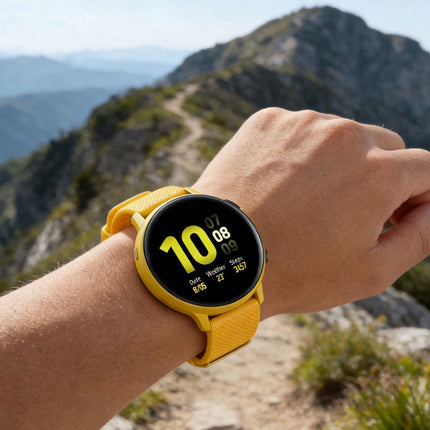 Samsung Galaxy Watch Replacement Band Dot Pattern Yellow