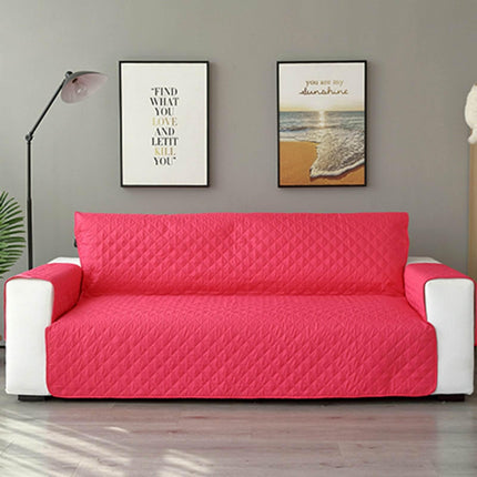 Sofa Cover Quilted Couch Covers Lounge Pet Protector Slipcovers Hot Pink Splendid&Co.