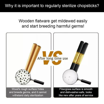 Modern Minimalist PET Alloy Chopsticks Easy to Clean