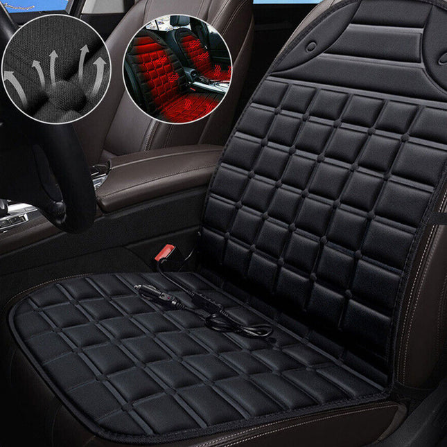 12V Auto Car Seat Warmer Cover Universal 65℃ Heated Pad Heating Cushion