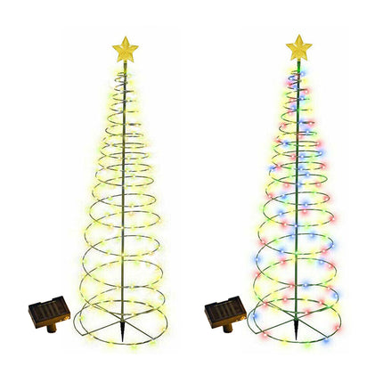 Outdoor String Lights Solar Powered Christmas Tree Decoration Garden Home LED