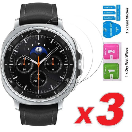 3Pcs Screen protector for Samsung Galaxy Watch 8  Classic 46mm HD Film