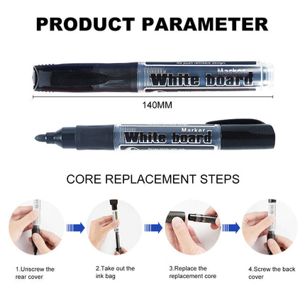 Whiteboard Markers Non-toxic Erasable Mark Pen Splendid&Co.