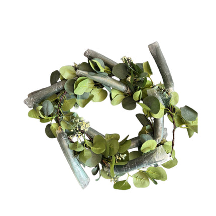 180cm Christmas Eucalyptus & Pine Leaf Garland Artificial Greenery Holiday Decor