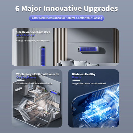 Cooling Ace Portable Air Conditioner Cooling Fan Quiet with 3 Speeds