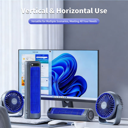 Cooling Ace Portable Air Conditioner Cooling Fan Quiet with 3 Speeds
