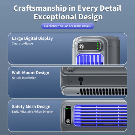 Cooling Ace Portable Air Conditioner Cooling Fan Quiet with 3 Speeds