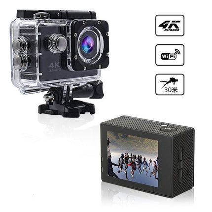 4K 2'' Ultra HD 1080P Sport WiFi 16MP Cam Action Camera DV Video Recorder Go Pro