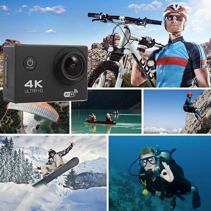 4K 2'' Ultra HD 1080P Sport WiFi 16MP Cam Action Camera DV Video Recorder Go Pro
