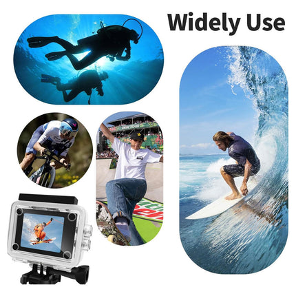 4K 2'' Ultra HD 1080P Sport WiFi 16MP Cam Action Camera DV Video Recorder Go Pro