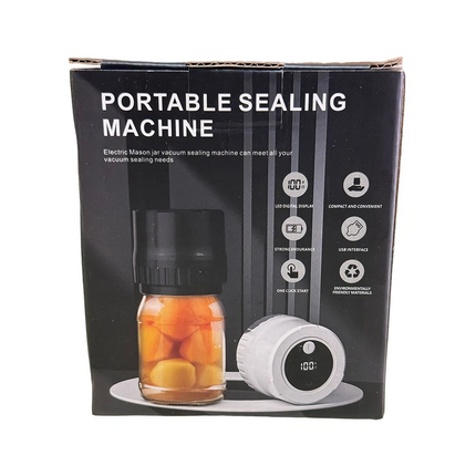 Electric Mason Jar Vacuum Sealer Kit For Wide Mouth And Regular Mouth Mason Jars
