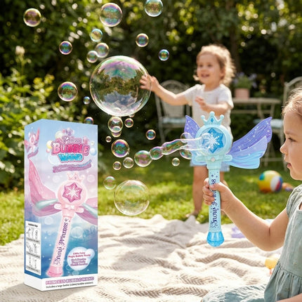 Fairy‑Style Butterfly Bubble Wand, Christmas Present Idea Bubble Blower