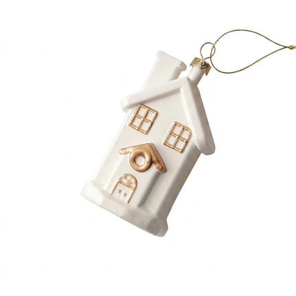 Christmas Snowflake Hanging Ornaments Plastic Holiday Home Wall Decor Pendants