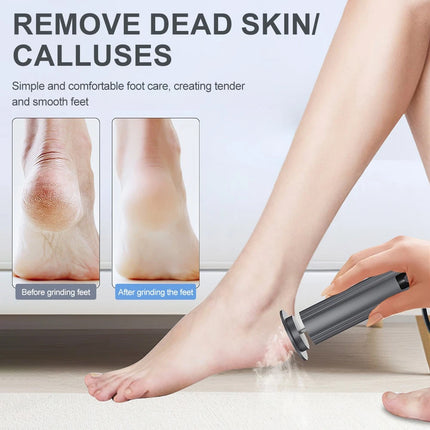 Electric Foot Grinder Heel File Grinding Exfoliator Pedicure Dead Skin Remove