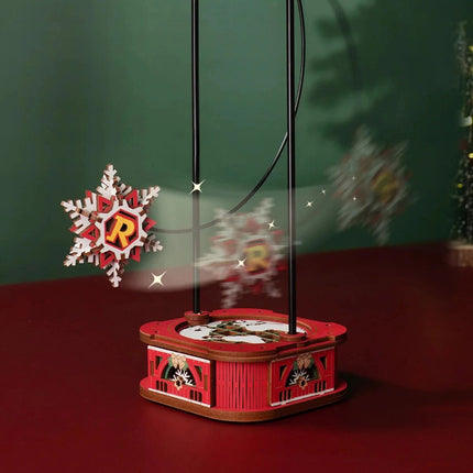 Santa on Skis Pendulum Balance Toy 3D Puzzle Model Building Kits Toys
