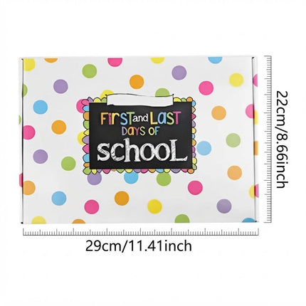 Easiest School Days Memory Album, First & Last Day of School Memory Book