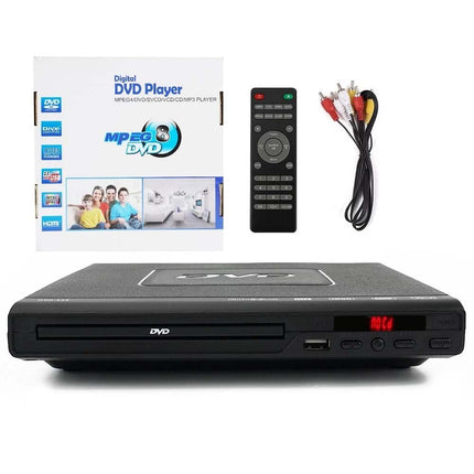 HD DVD Player Movie Composite Video USB Multi Region AVI With Remote and Cable