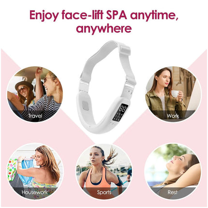 Electric Massage Double Chin Remover Face Lift Firming V-line Chin USB Recharge