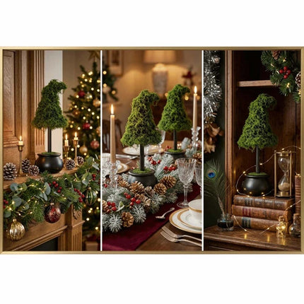 Natural-Looking Christmas decoration tree Halloween Decor