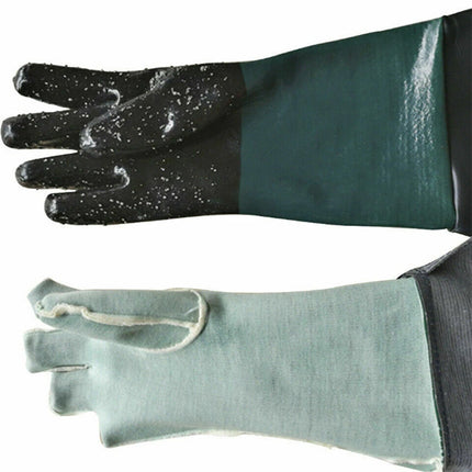 Sandblaster Sandblasting Gloves for Sand Blasting Cabinet Sandblast Glove 1 Pair