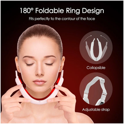 Electric Massage Double Chin Remover Face Lift Firming V-line Chin USB Recharge