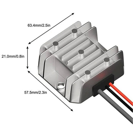 Step Up Power Adapter 12V/24V To 30V3.5A Converter W/ DC Cable For Starlink-Mini
