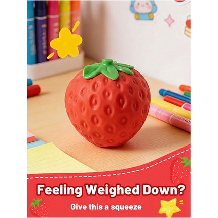 Squishy STRAWBERRY 16cm Extra Large Fidget Toy Squishy