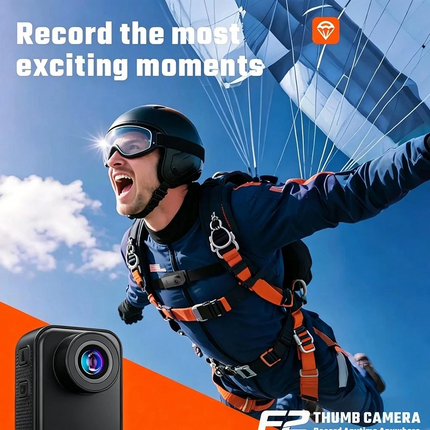 Portable Mini Thumb Action Camera 1080P Magnetic Sport Camera Camcorder Body Cam