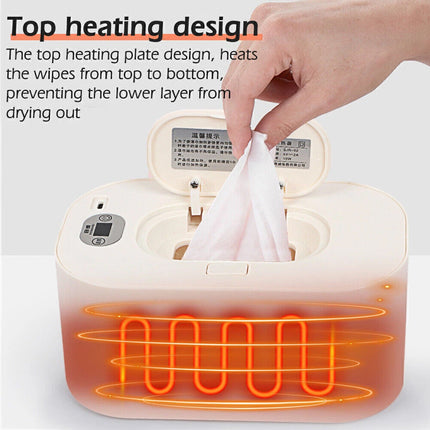 Portable Wet Wipes Temperature Keeping Storage Box Travel Dispenser Holder