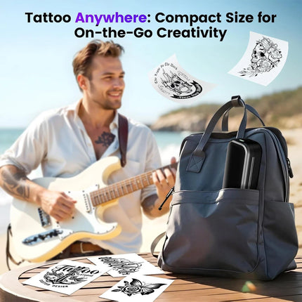 Bluetooth Tattoo Stencil Printer Wireless Thermal Machine with 30 Papers