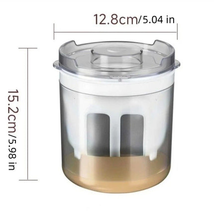 Stainless Steel Whey Separator Quick Strain Cheese Strainer Yogurt Making