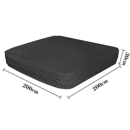 Hot Tub Spa Cover Dust Cap Square Anti-UV Durable Protective Guard Waterproof AU