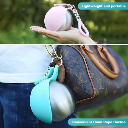 285ml 2-in-1 Portable Dog Water Bottle for Small Dogs - Compact Design for Outdoor Walking