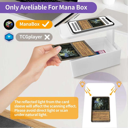 Trading Card Scanner Phone Holder Scanstand MTG Cards ManaBox TCG Use