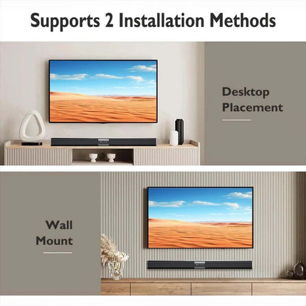 32 inch Wireless Bluetooth Sound Bar Speaker TV Home Theater Subwoofer Soundbar