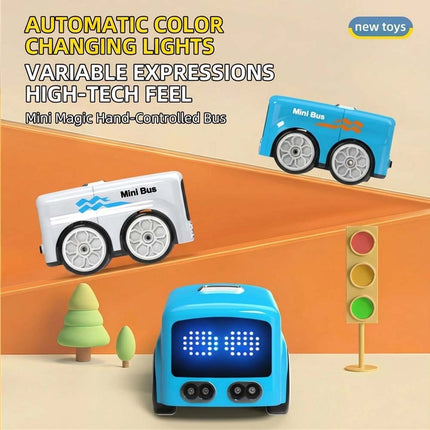 Magic Mini Rc Bus Upgraded RC Remote Control Sensor Car Gestures Follow